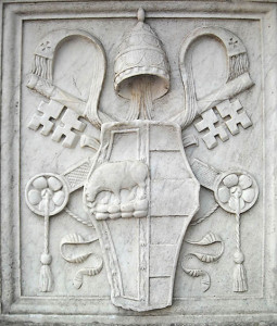 Escut d'armes d'Alexandre VI al castell de Sant'Angelo a Roma