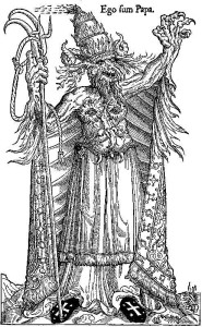 El papa Alexandre VI com a anticrist.