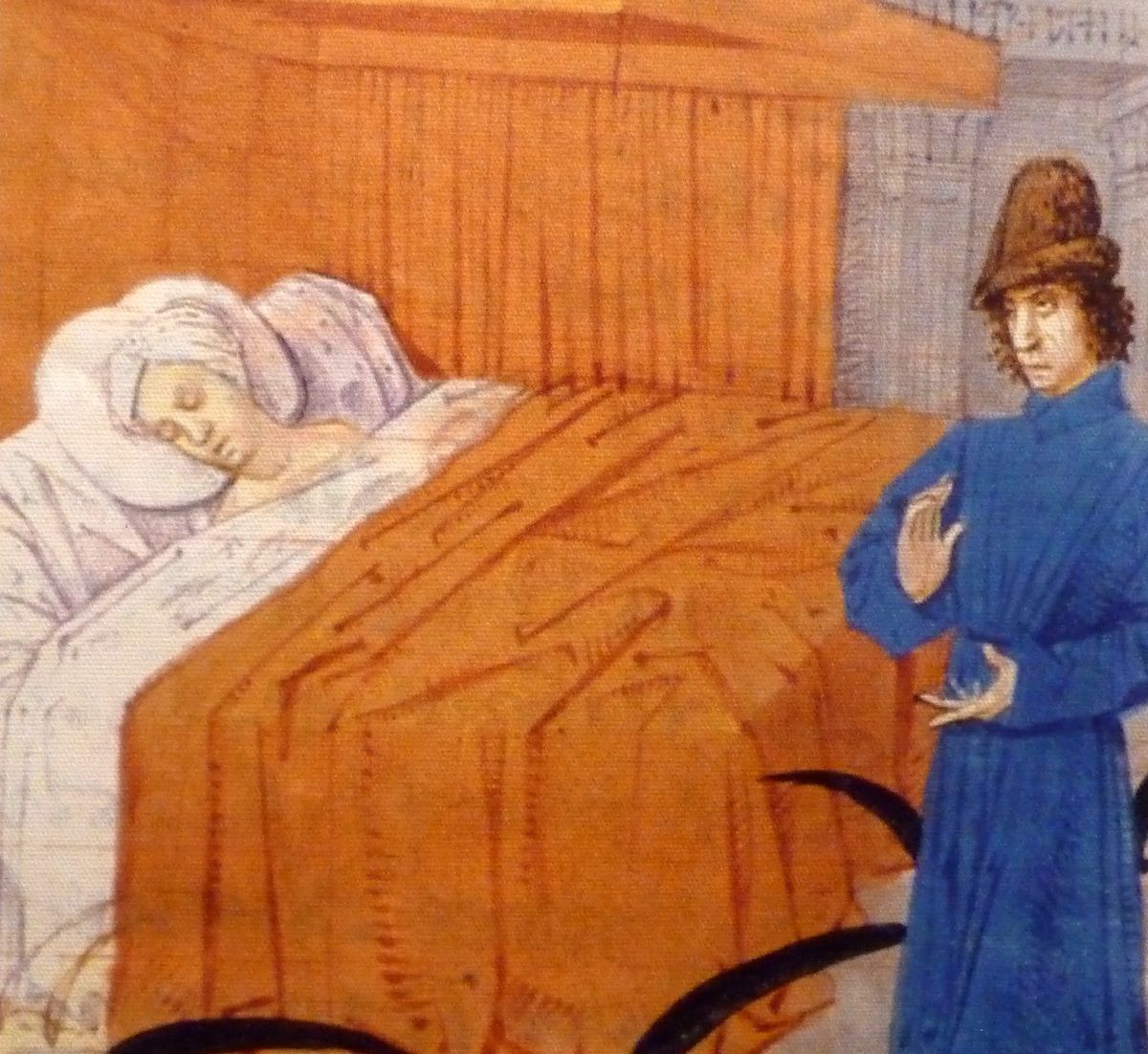 Au lit au Moyen Age
